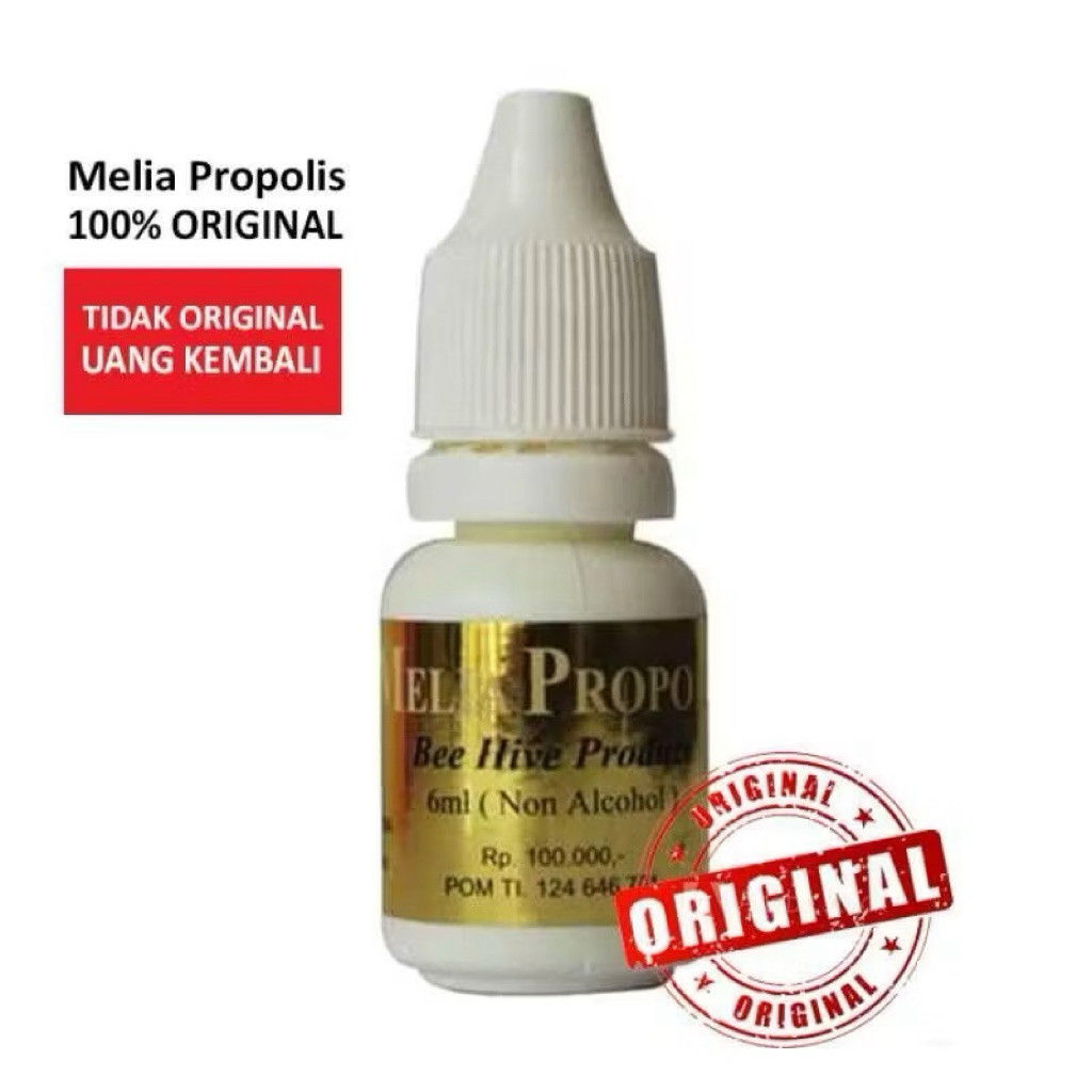 (PROMO BELI 2 GRATIS 1) KIRIM 3 BOTOL PROPOLIS MELIA(OBAT SEGALA MACAM PENYAKIT) Lambung,Sakit Gigi,
