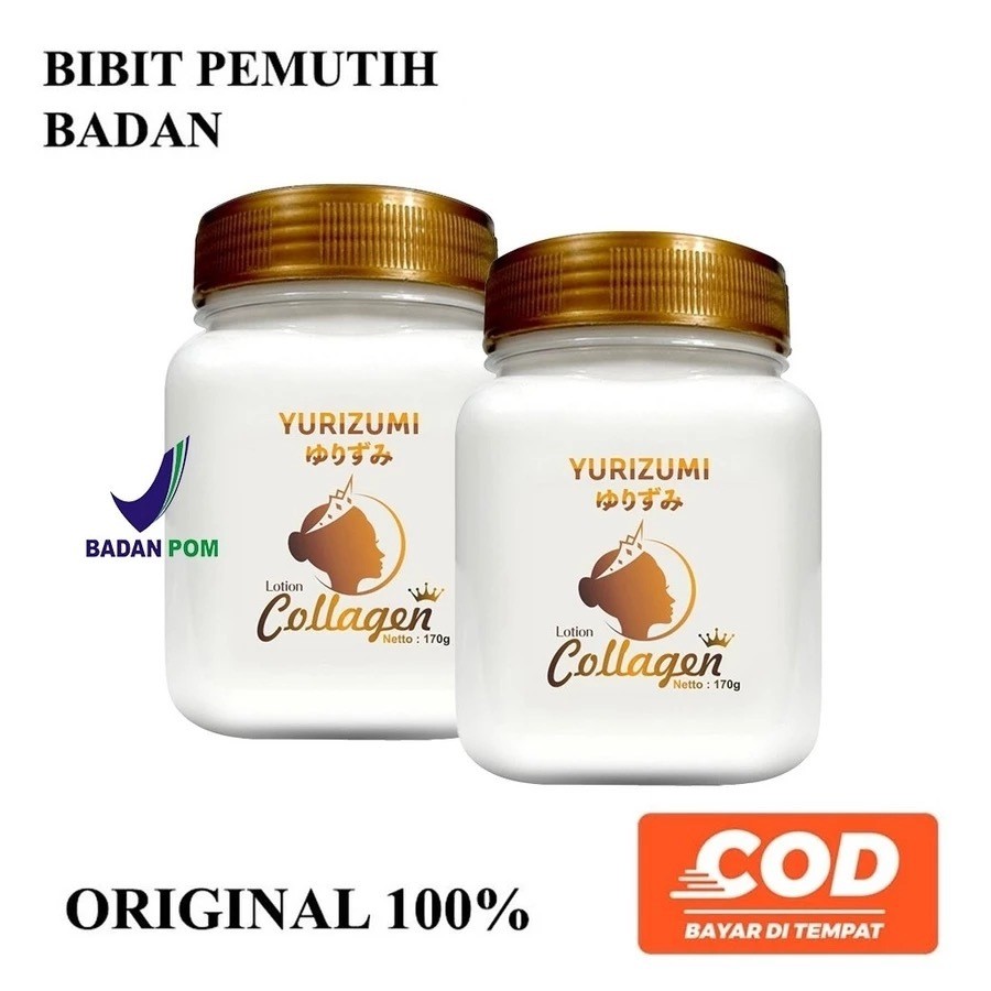 [ BPOM ] PAKET 2 PCS BIBIT COLLAGEN HAND BODY LOTION PEMUTIH BADAN DAN WAJAH ORI COD