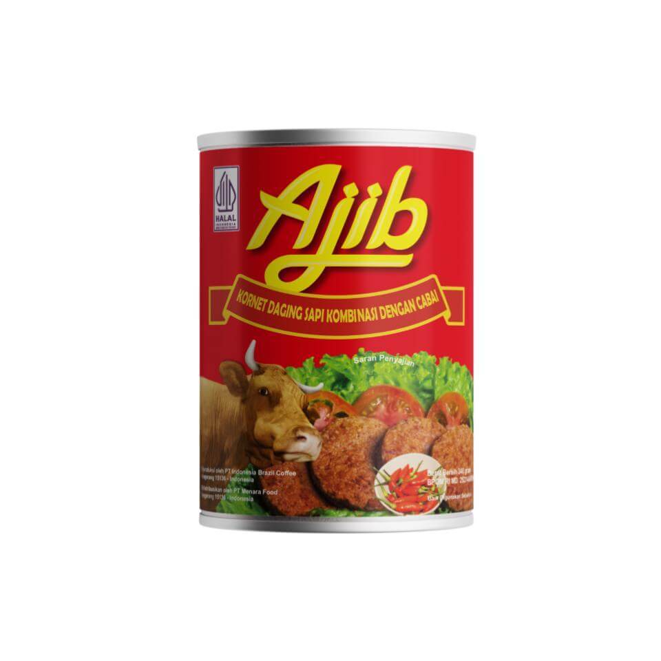 Ajib Kornet Chilli 340 gr