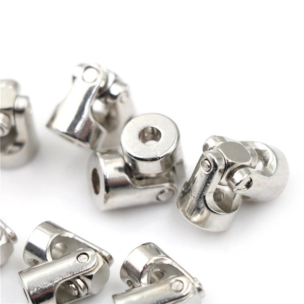 For 4*3mm/4*4mm/5*4mm/5*5mm/5*6/6*6mm RC Boat Metal Car Joint Gimbal Couplings Universal Joint
