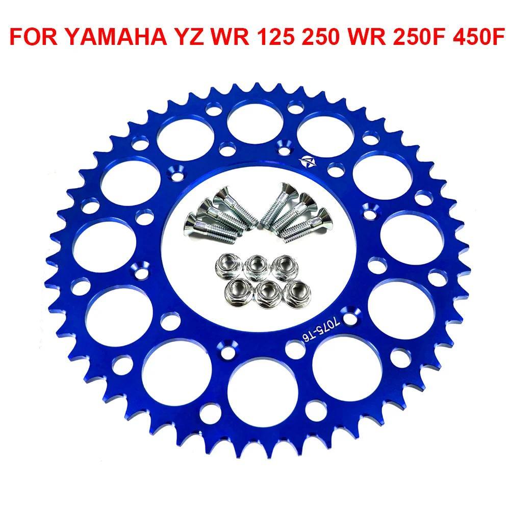 YZ WR 125 250 Motorcycle Rear Sprocket Gear FOR YAMAHA WR250 WR250F WR400F WR426F WR650F YZ 125 250 