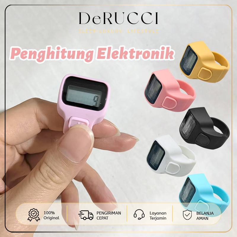 Cincin Tasbih Digital / Cincin Tasbih Led Mini / Tasbih Jari
