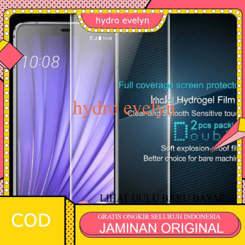 Hydrogel HTC U11 / U11 Plus / U12 Plus Antigores Premium Full Cover