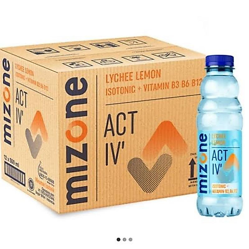 MIZONE BOTOL 500ML DUS ( 12 BOTOL )