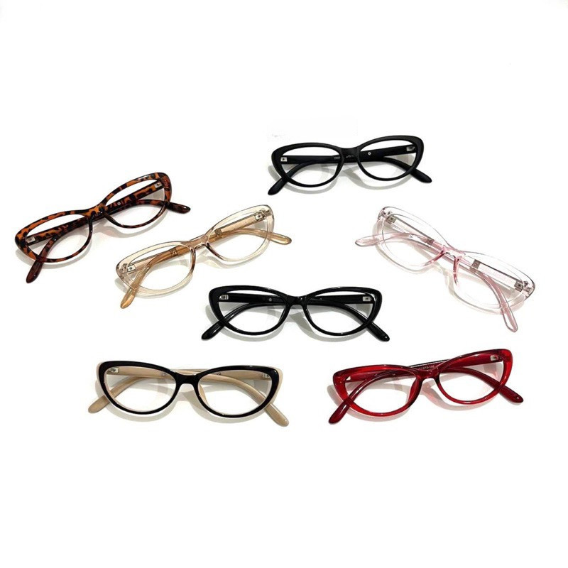TERMURAHHH   Frame Kacamata O527 Cat Eye Perempuan