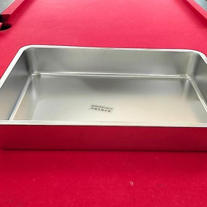 MANGONAQ Wajan Kotak Stainless Ukuran 60 x 40 x 10cm