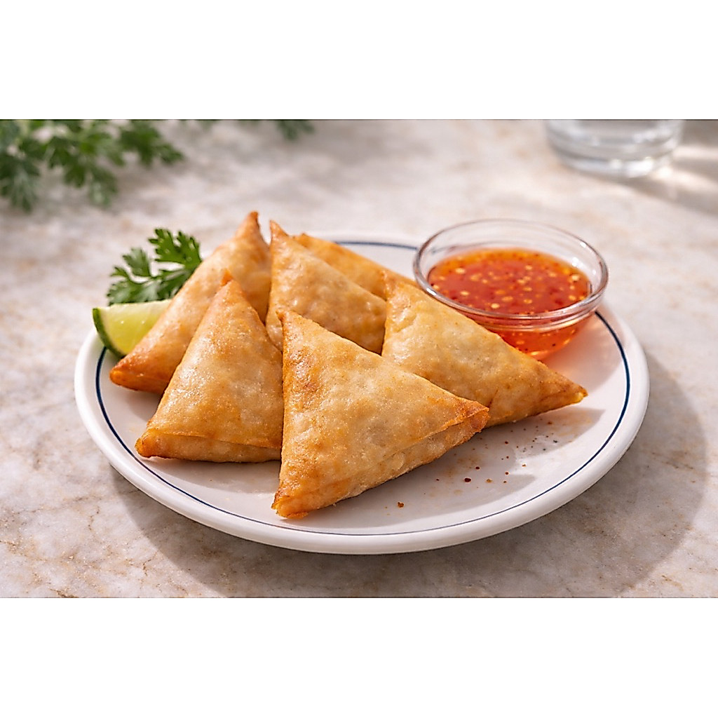 Chicken Samosa / Samosa Ayam dan sayuran (isi 5pcs)