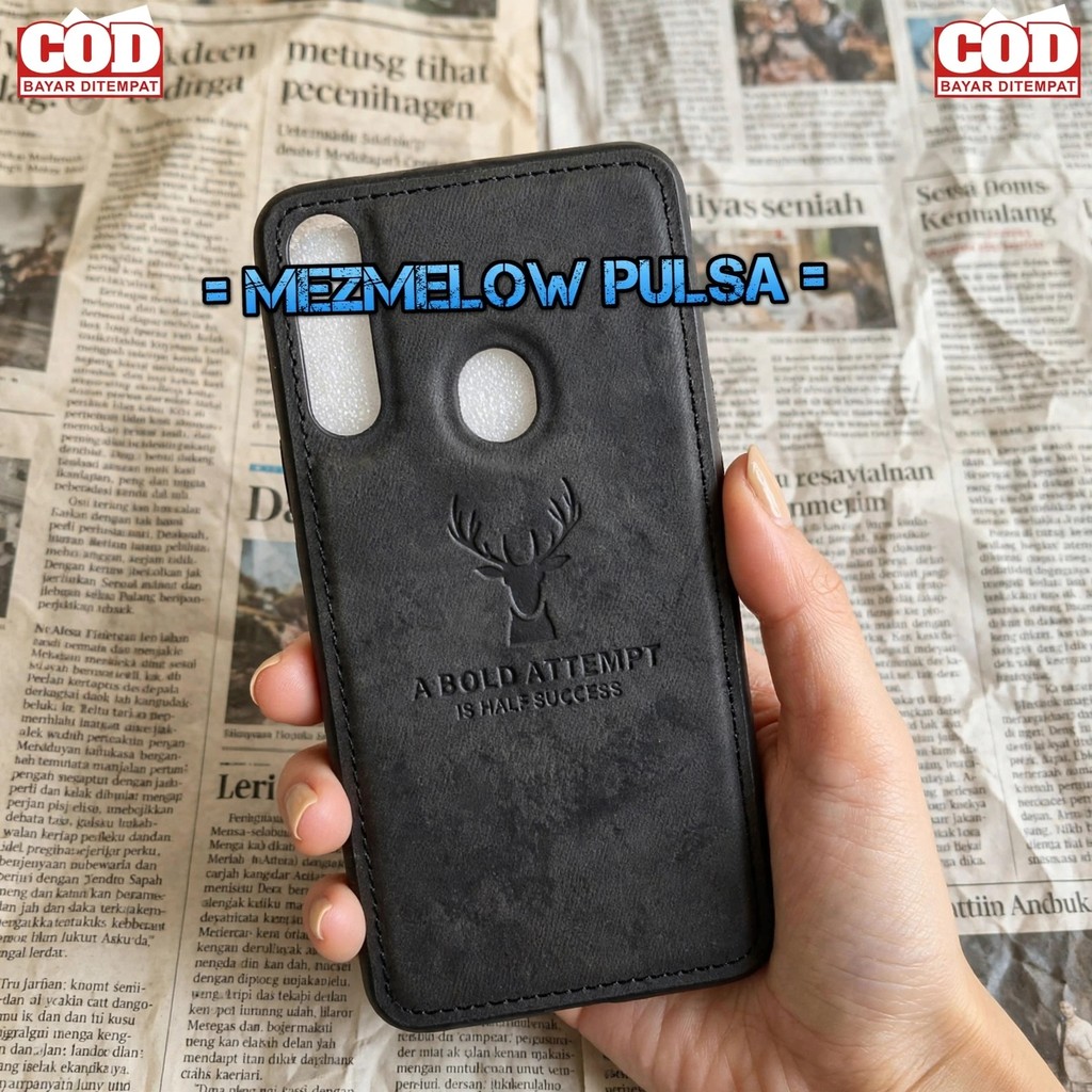 Case Cloth Jeans / Casing Softcase Soft Case Jeans Canvas Deer Case Caseng SAMSUNG A20S