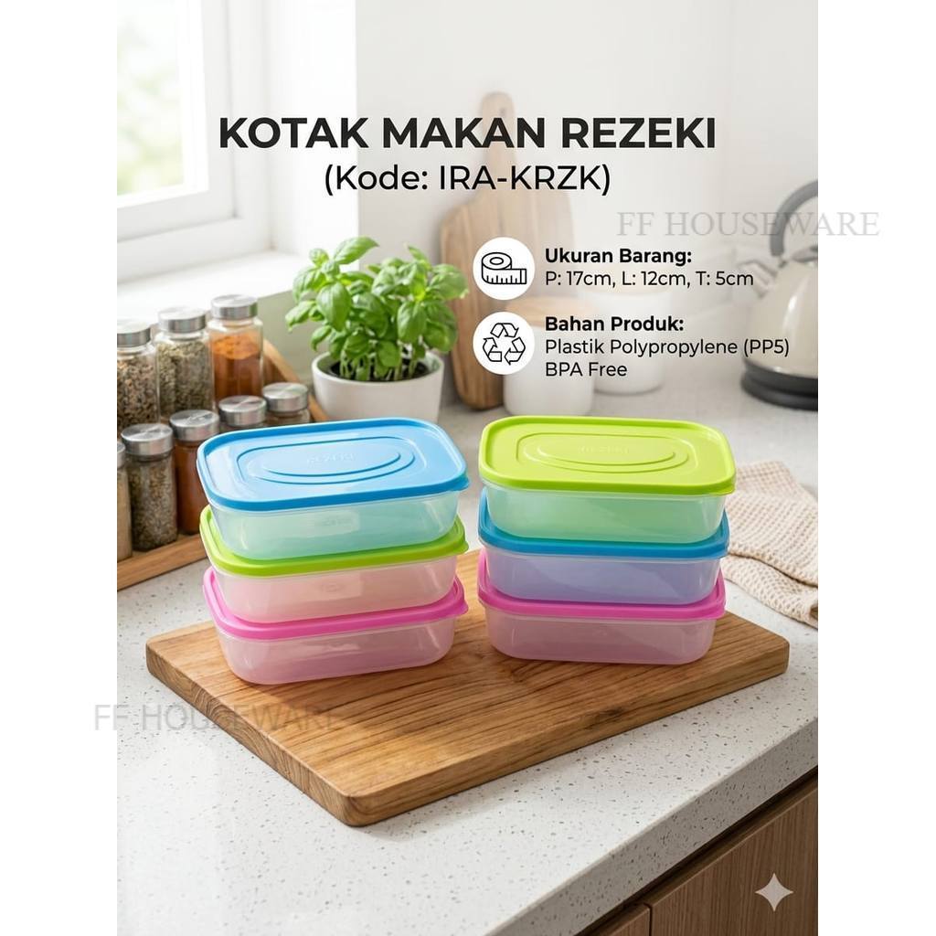 KOTAK MAKAN REZEKI IRA-KRZK