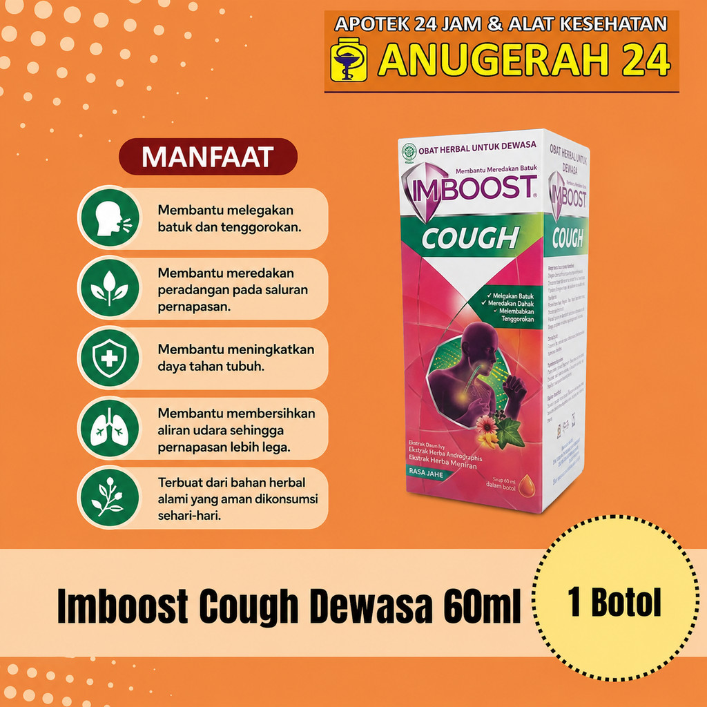 Imboost Cough Dewasa 60ml