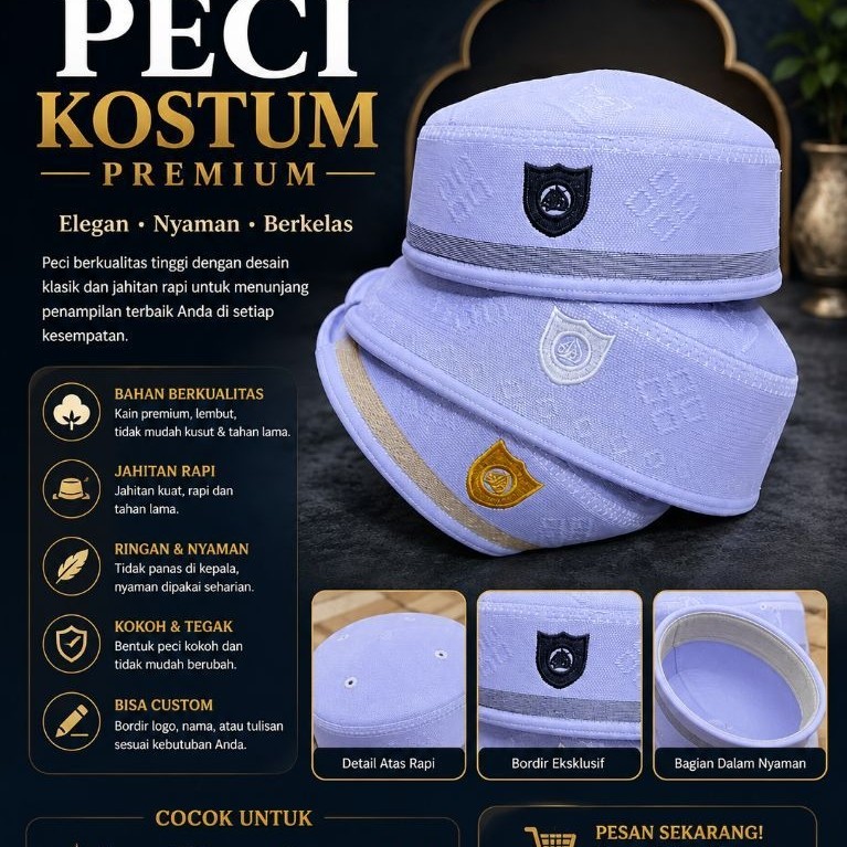 PECI MALAYSIA CUSTOM LOGO