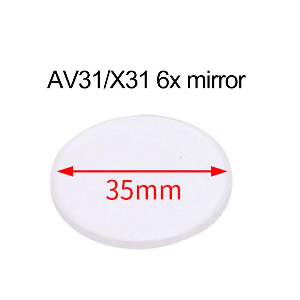 For Fireball Aiming Rod Resin Lens  Scope  Outdoor Activities Resin Lens For Compound Bow 35mm amete