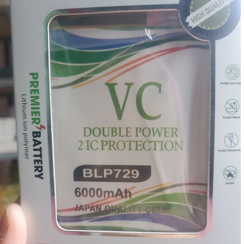 BATRAI ORIGINAL100% BLP729 VC DOUBLE POWER / REALME 5 / REALME 5I / REALME 5S / REALME 6I / REALME C