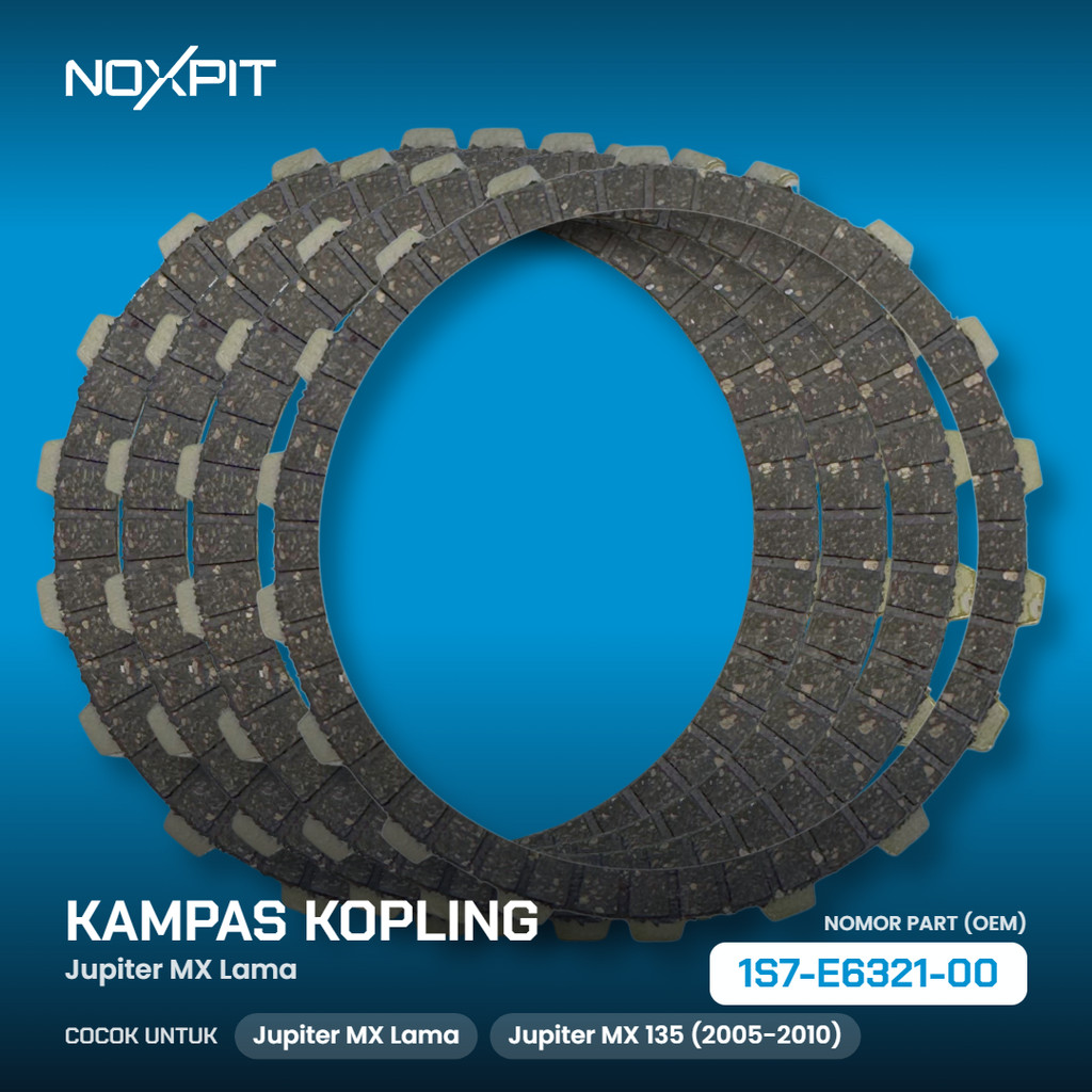 NOXPIT Kampas Kopling Jupiter MX Lama Jupiter MX 135 1S7-E6321-00