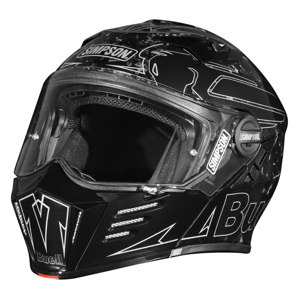 Helm Modular - Simpson Darksome Buell Carbon