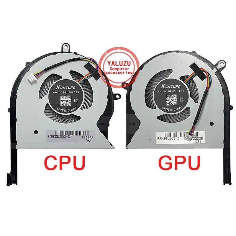 New Laptop CPU GPU Cooling Fan For ASUS GL503G GL503GE GL703GE PX703GE GL703