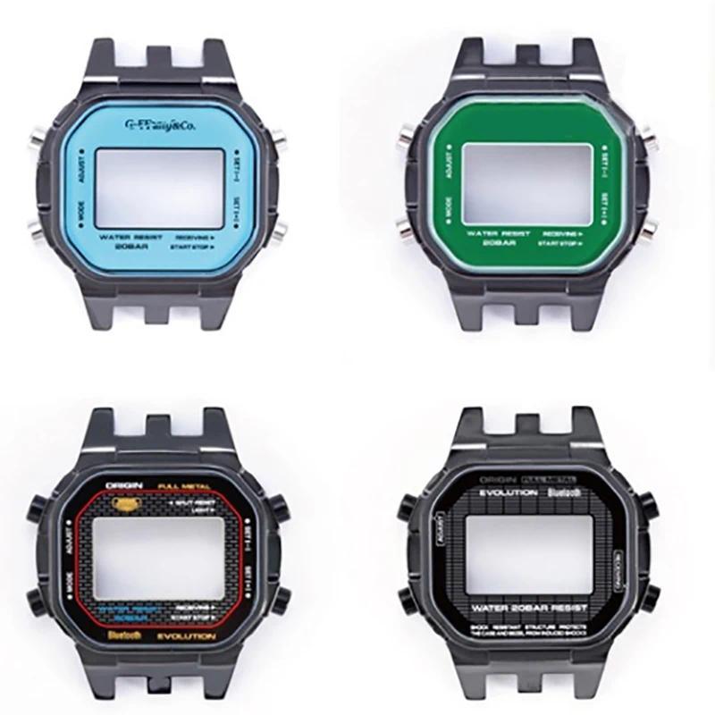 All-Metal Evolution Movement Shell For C-asio 3229 DW5600 DW5000 DW-5600 GW-B5600 Upgrade Mofied to 