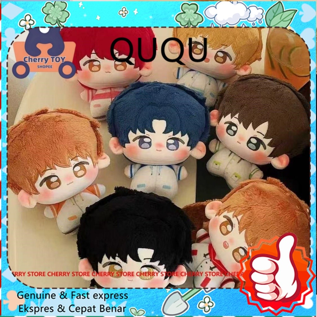 10cm The King's Avatar Figure Plush Doll Ye Xiu Wang Jiexi Stuffed Dress Up Cotton Doll Toys for Kid