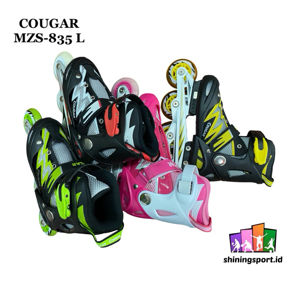 Sepatu Roda In-Line Skates Cougar MZS-835 L