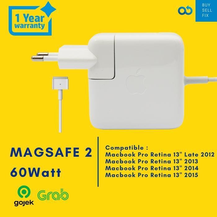 Charger Adaptor Magsafe Macbook PRO retina 13" 2012 2013 2014 2015