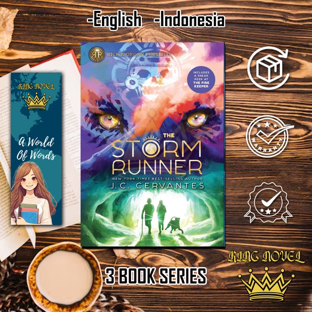 Rick Riordan Presents - Storm Runner Series (Book 1-3) - English/Indonesia