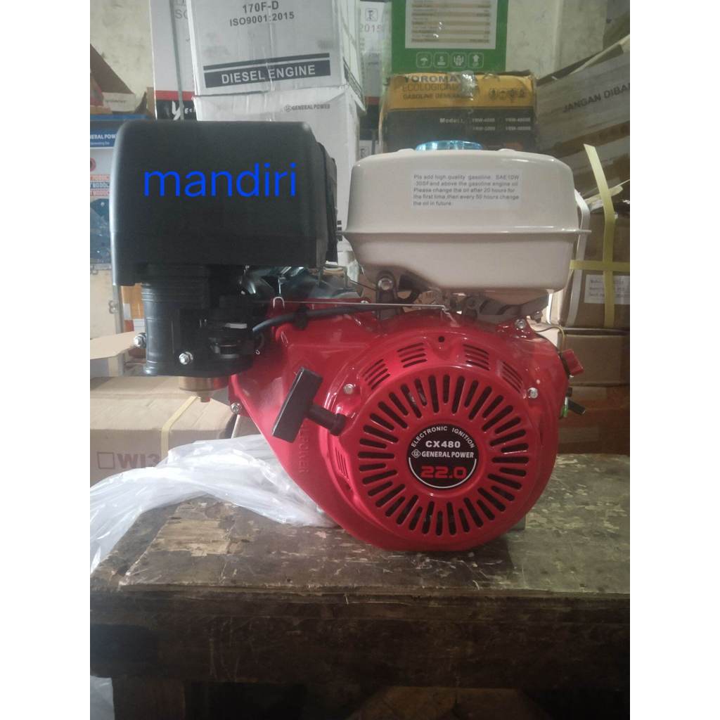 promo mesin penggerak putaran lambat gx480 general 22 hp