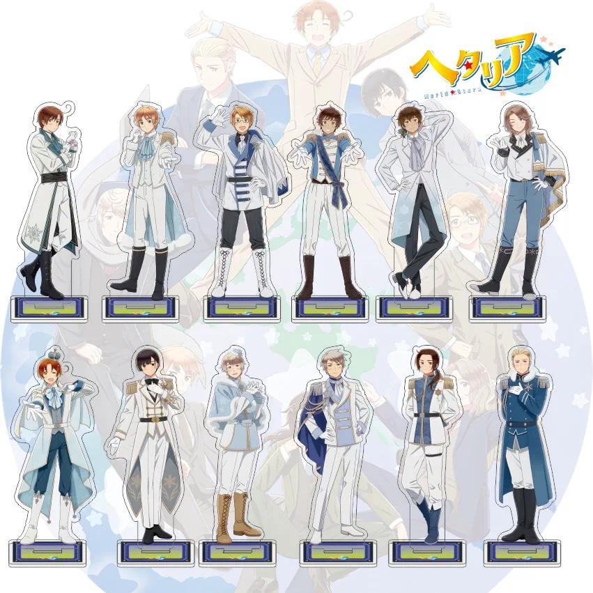 Anime Hetalia: The World Twinkle Hetalia15CM Acrylic Figure Stanng Model for Desktop Decoration, Gif