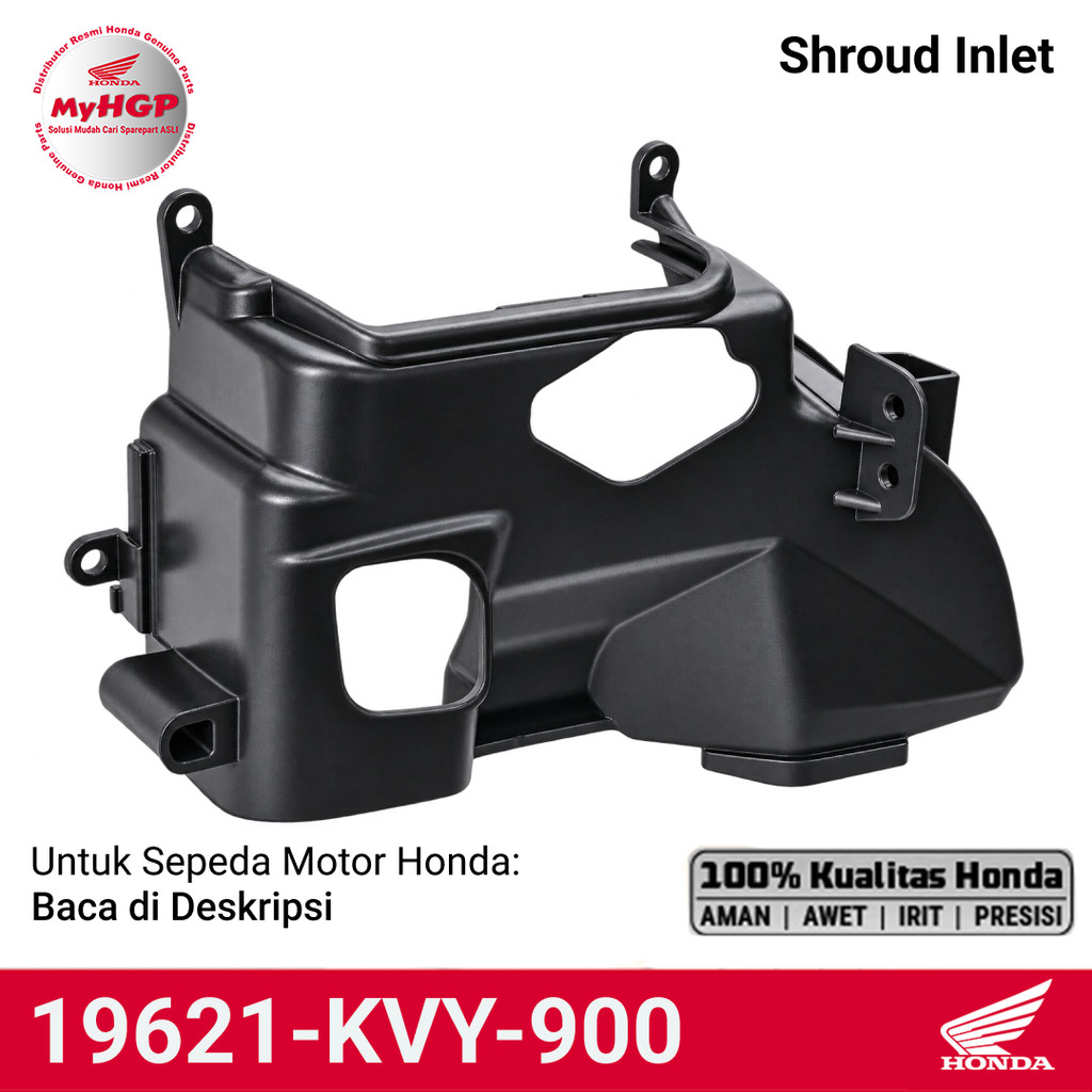19621KVY900 Shroud In KVY BeAT, Scoopy, Karbu Karburator 19621-KVY-900 19621 KVY 900 Cover Blok Bloc