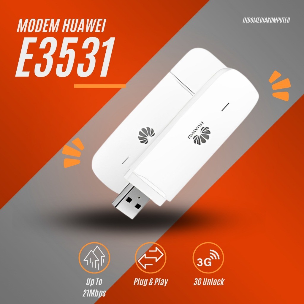 Modem Huawei E3531 3G Unclock SMS Blasting 21Mbps