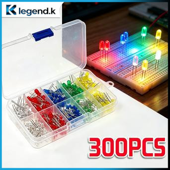 Lampu LED Dioda / Lampu LED Kecil Diffused / Dioda LED Terang / Lampu LED Lensa Diffused / Komponen 
