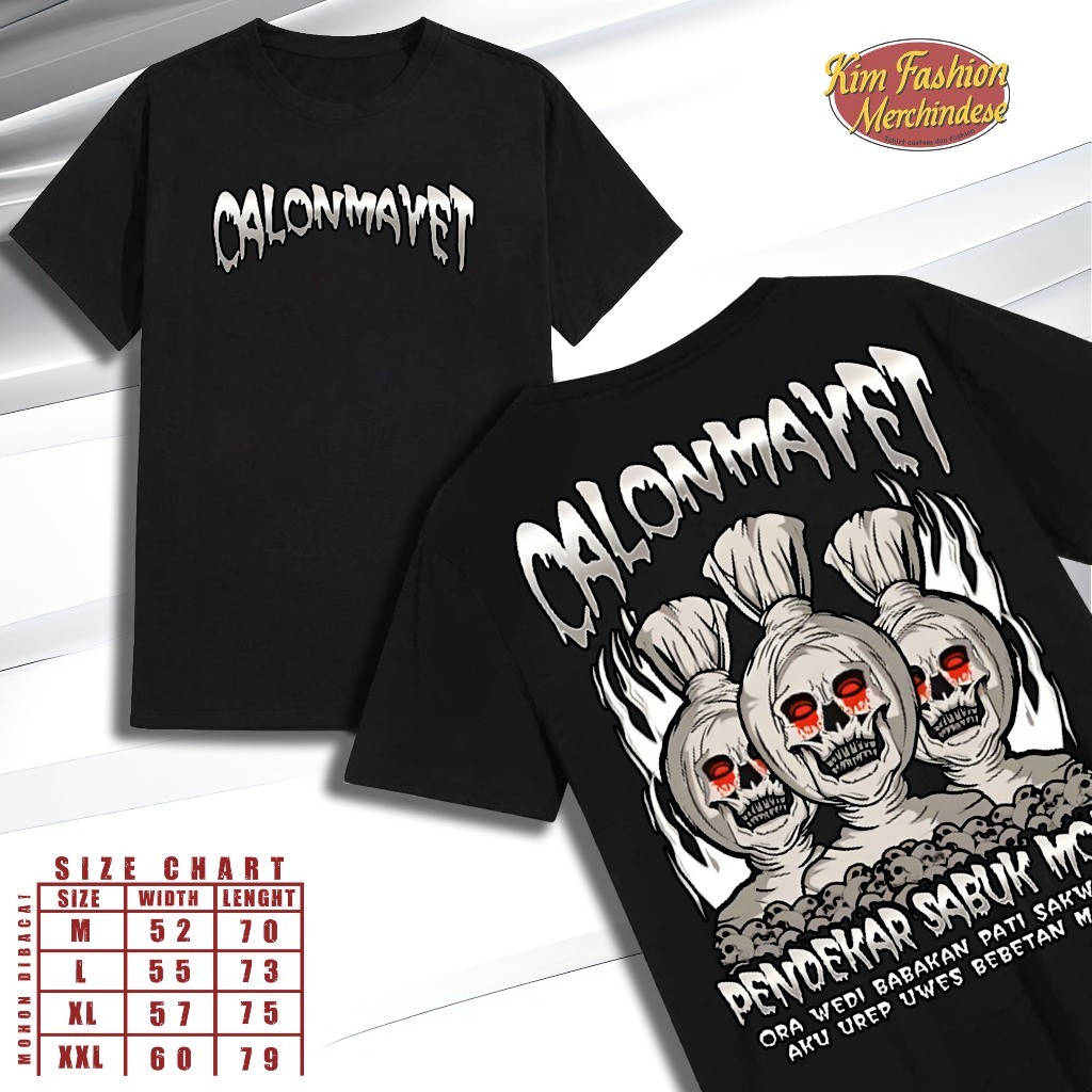 Kaos Psht Calon Mayet Pendekar Sabuk Mori - Kaos Pencak Silat Bahan Katun Poly DTF Premium Sablon
