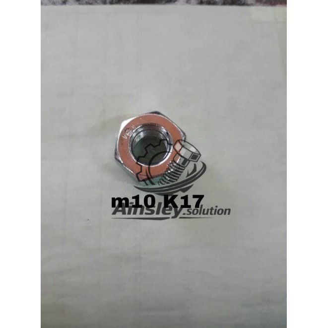 Mur M10 Putih Kunci 17 Buat Asdrat Long drat BMP as drat
