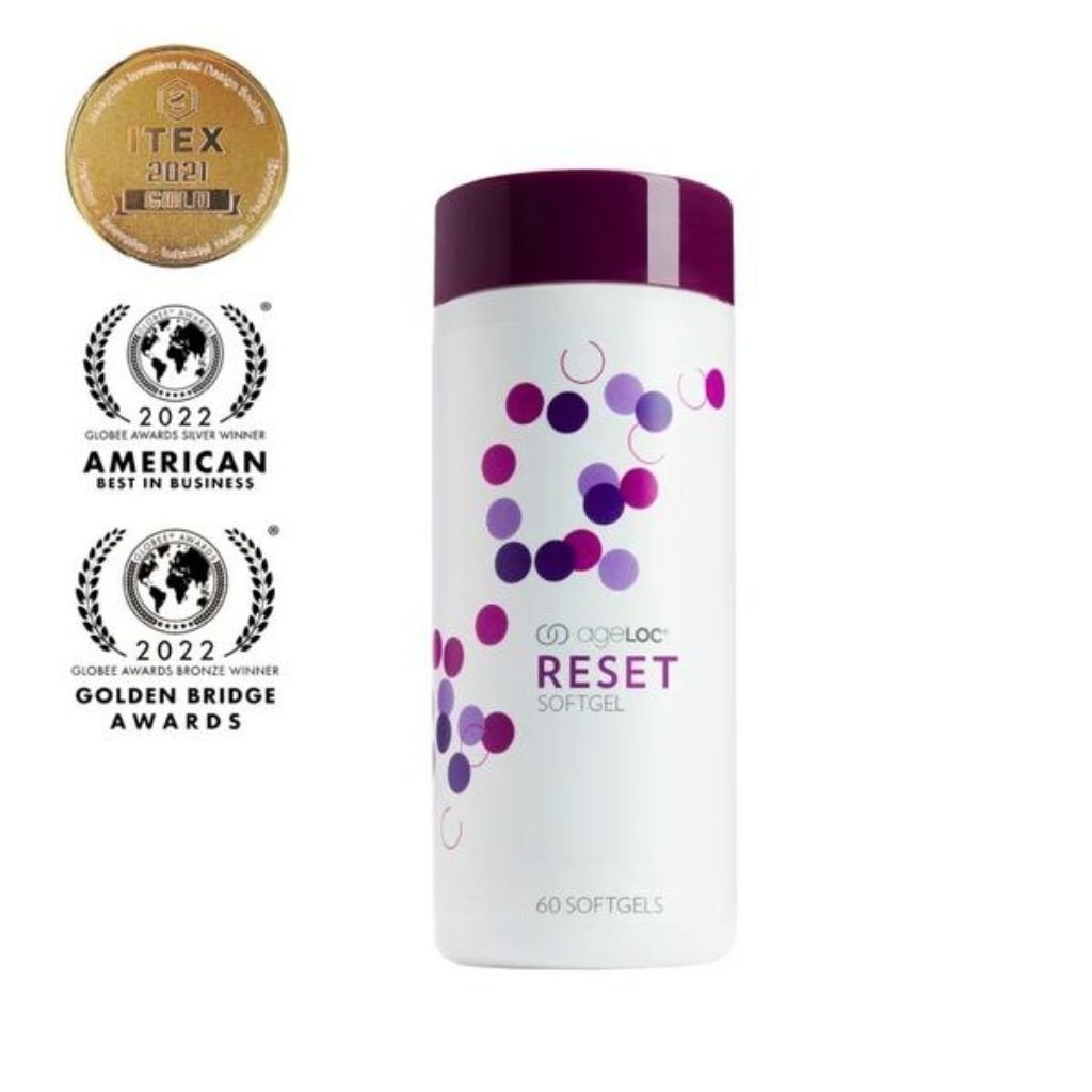 Zinia NU-SKIN Suplemen Kesehatan Reset - 60 Soft gel Original