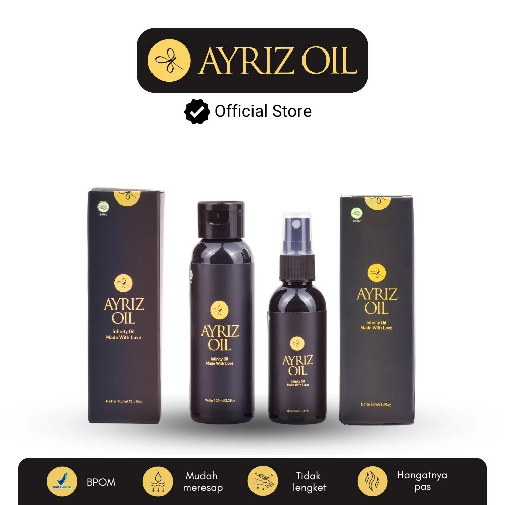 Ayriz Oil Original Minyak Terapi Herbal NUSANTARA