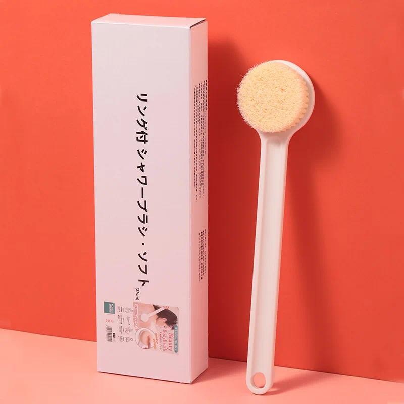 Bath brush, back rub brush, long handle bath brush, soft brush, back rub, back scrub, back scrub, ba