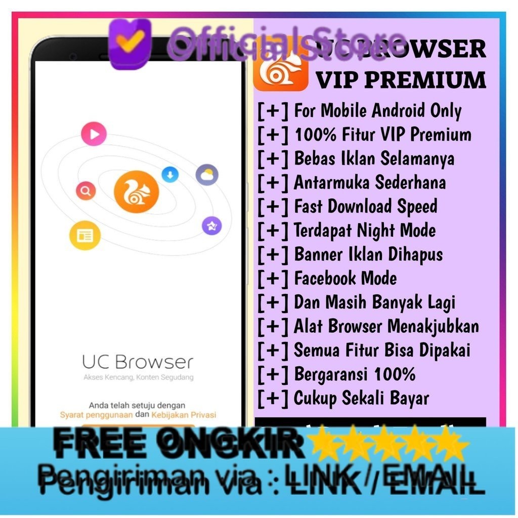 UC Browser VIP Premium Android Lifetime STARHOME88