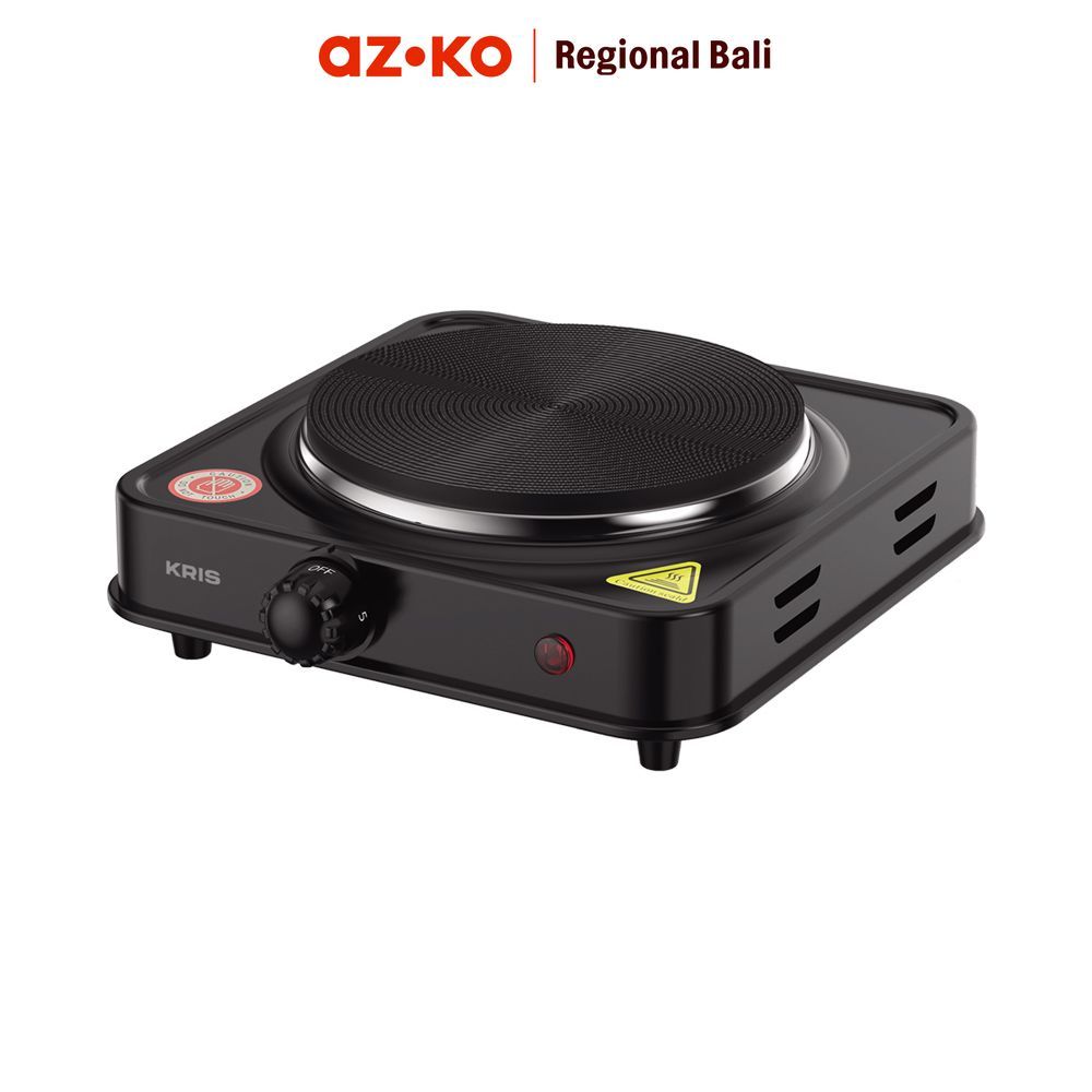 AZKO Kris Kompor Listrik Single 600 Watt Electric Cooker Kompor Elektrik Stove Listrik Cooker Portab