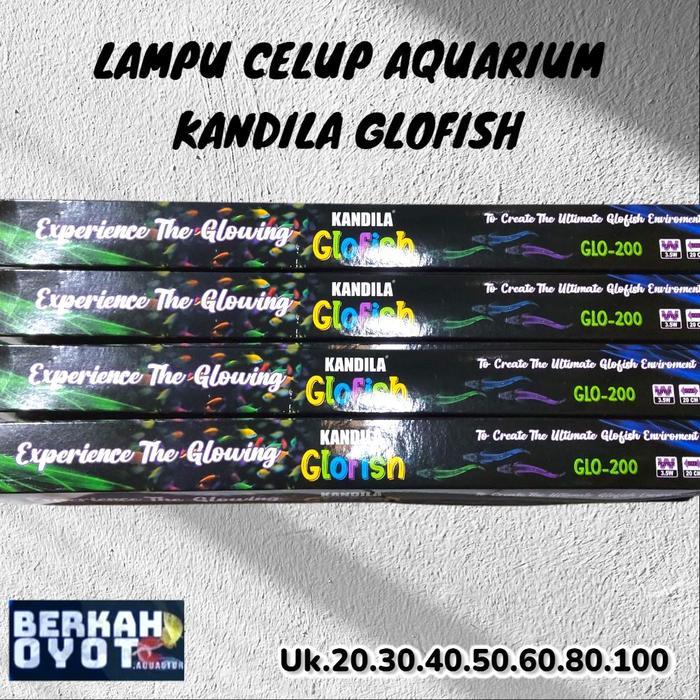 LAMPU KANDILA GLOWFISH KHUSUS IKAN GLOWFISH - 20 cm