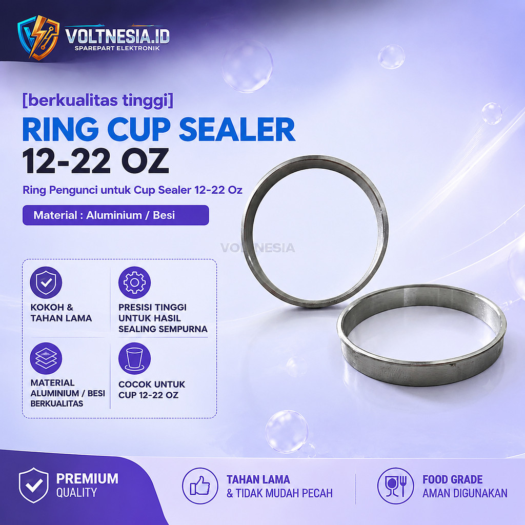Ring Cup Sealer Cincin Mesin Press Gelas 12-22 oz Universal untuk Eton Getra Matrix