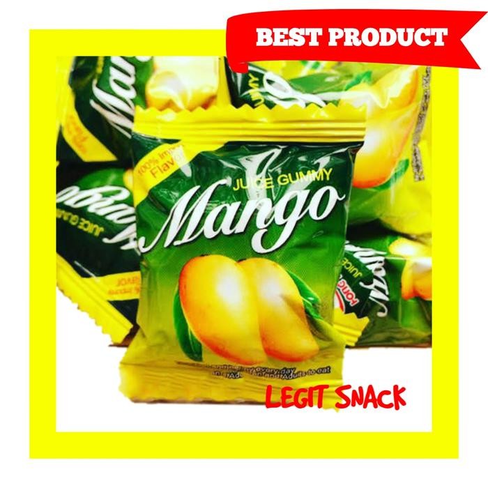 PROMO  PERMEN JELLY MANGGA / JELI MANGA / MANGO YUPI GUMMY JELY CANDY