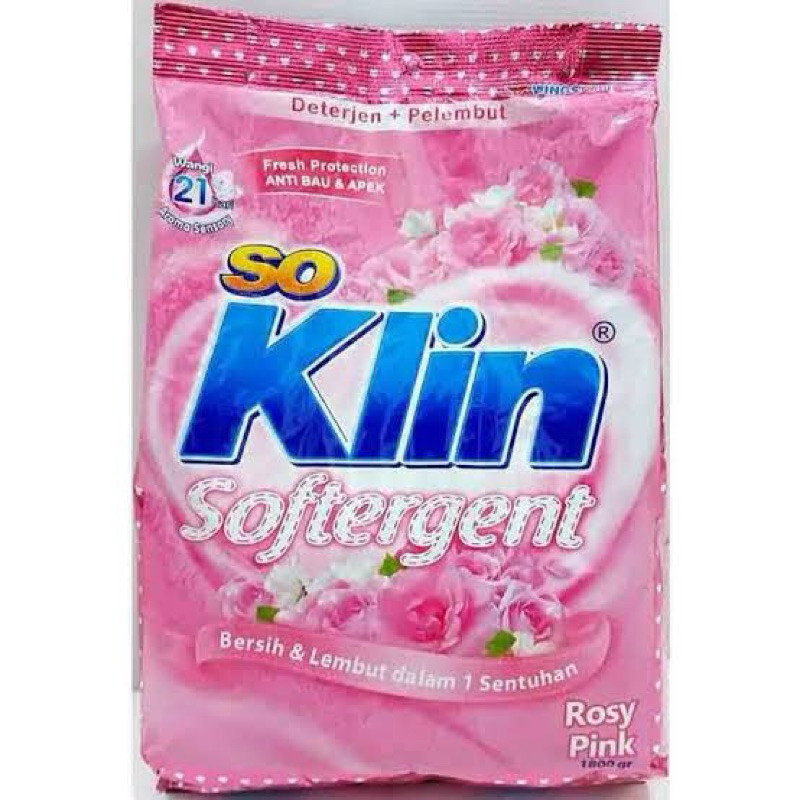 detergen bubuk soklin softergent 1,8kg