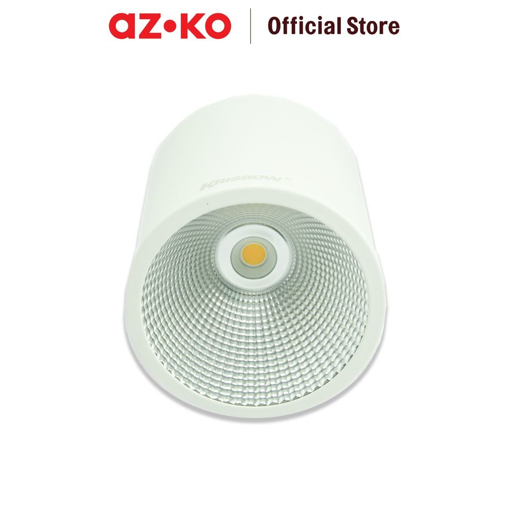 AZKO Krisbow Lampu Downlight Led Cob Surface 8W Lampu Downlight 8 Watt Lampu Interior Rumah Lampu Le