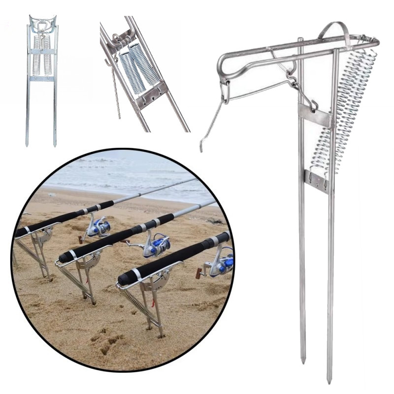 Cagak Joran Pancing Otomatis Bracket Dudukan Joran Pancing Baja Tahan Karat