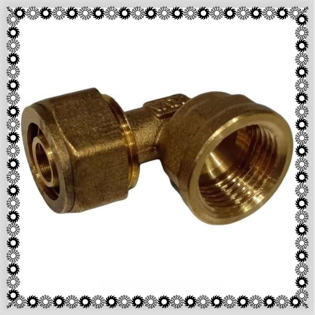 Keni Air Panas Onda L Elbow drat dalam 1/2 in