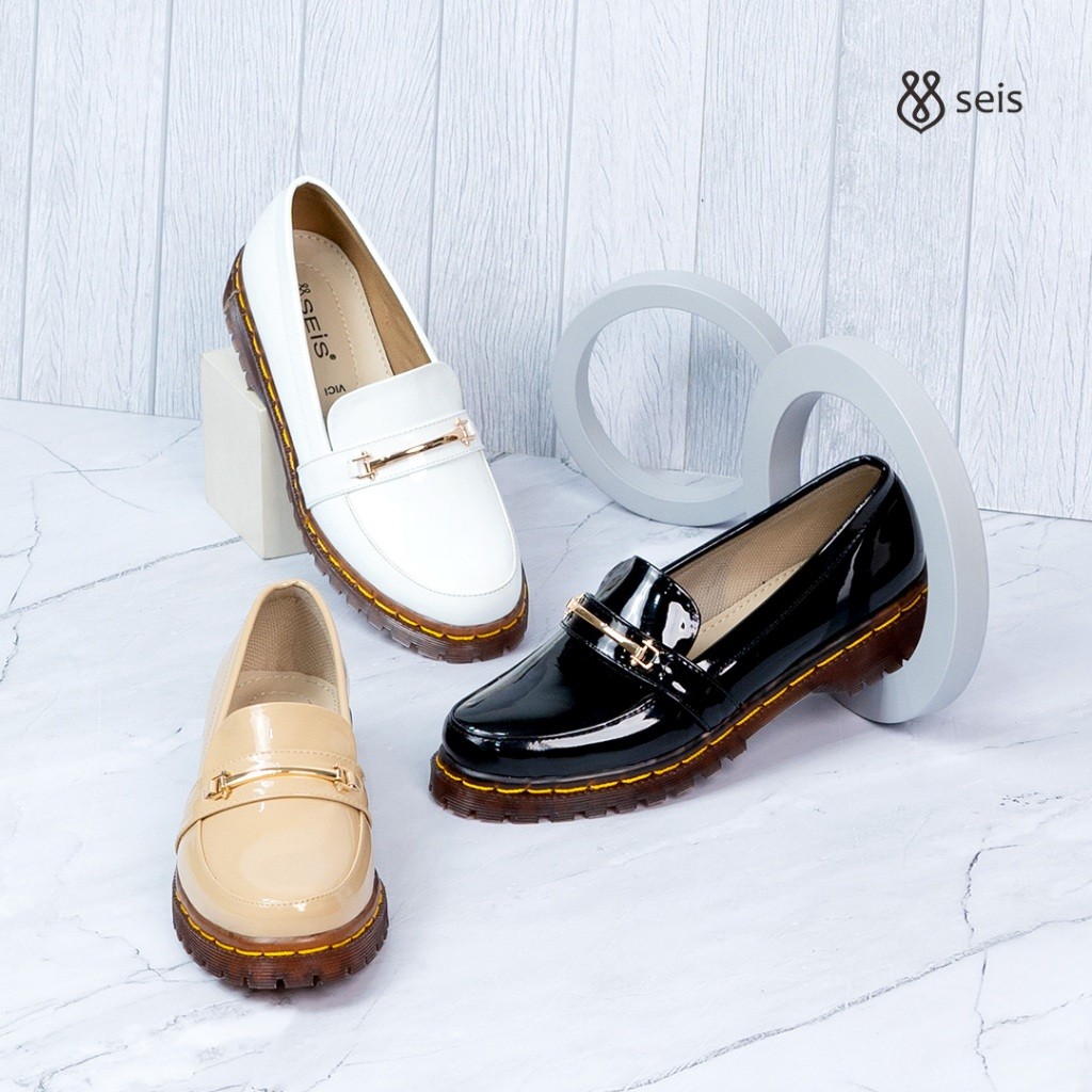 seis vici Docmart Wanita Series Sepatu Loafer