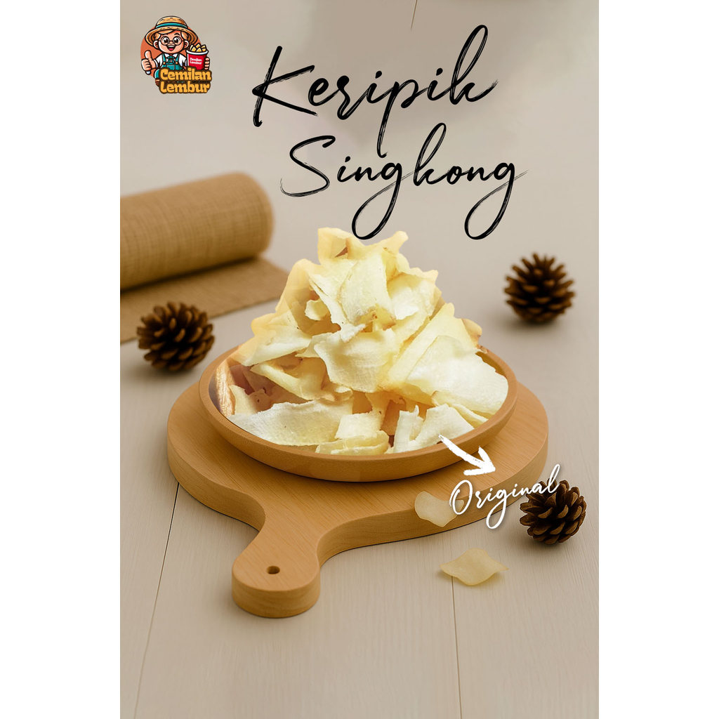 (2) keripik singkong / keripik viral / keripik singkong original / keripik singkong pedas / keripik 
