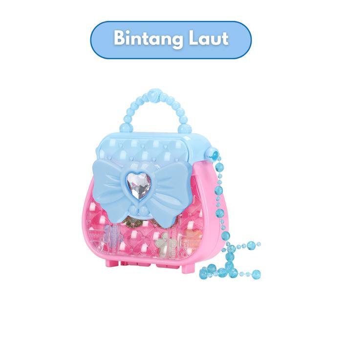 Mainan Anak Cewek - Mainan Anak Makeup Tas - Mainan Komestik Anak Bentuk Tas - Perempuan Makeup Main