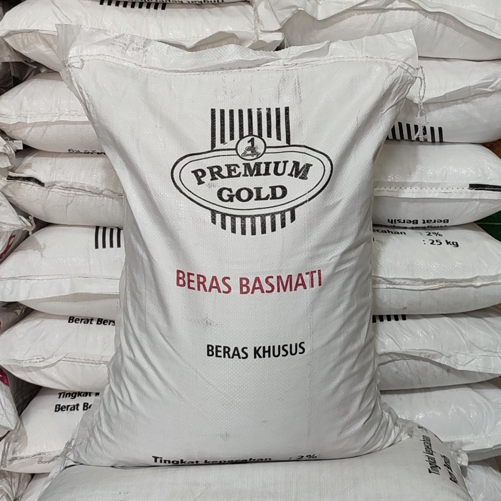 Beras Basmati Premium Gold 1kg Beras India Basmati Sella 1 Kg