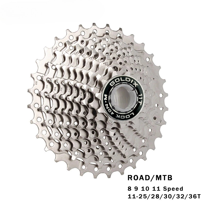 Road Bike 8 9 10 11 Speed Velocidade 11-25T/28T/32T/34T/36T Bicycle Cassette Freewheel MTB Sprocket 