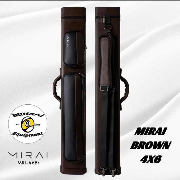 Mirai 4x6 - Brown | Tas Billiard | Cue Case Billiard
